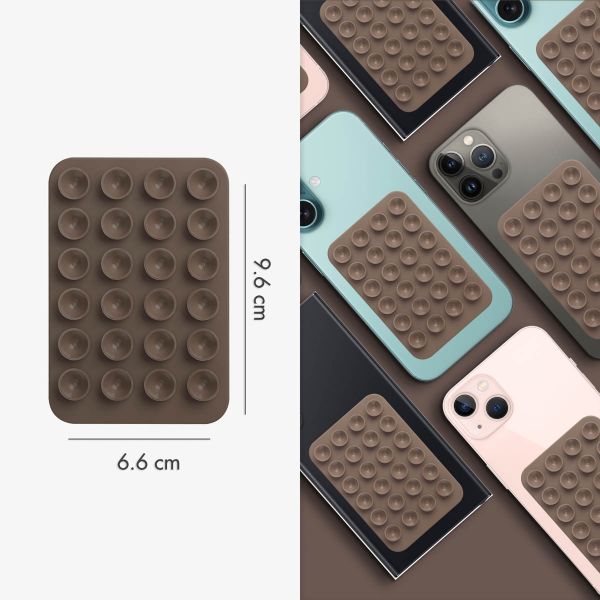 Selencia MagSafe-Saugnapf-Handyhalterung - Taupe