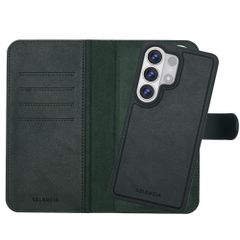 Selencia Olyn Abnehmbare Bookcase mit MagSafe Samsung Galaxy S26 Ultra - Grün
