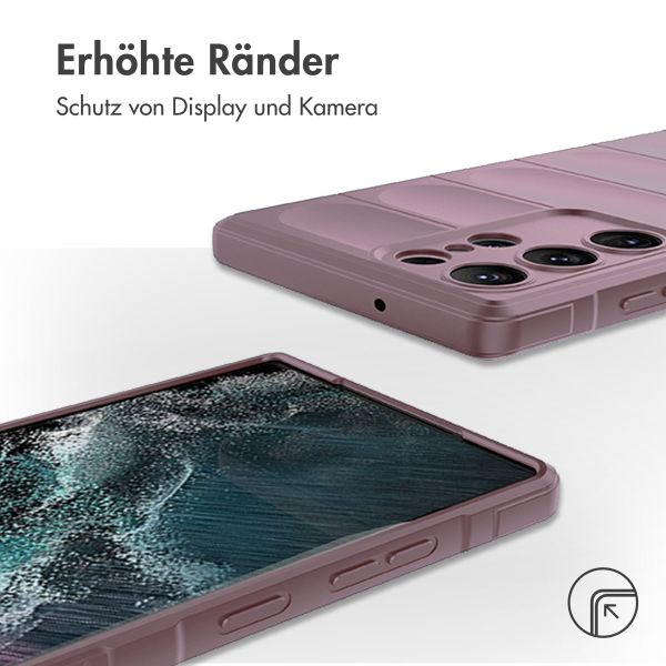 imoshion EasyGrip Back Cover für das Samsung Galaxy S23 Ultra - Violett