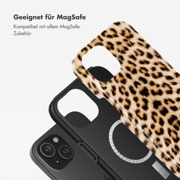 Selencia Vivid Tough Back Cover MagSafe für das iPhone 15 - Wild Leo