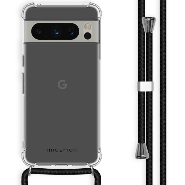 imoshion Backcover mit Band Grün für das Google Pixel 8 Pro - Schwarz