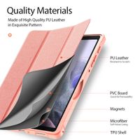 Dux Ducis Domo Klapphülle für Samsung Galaxy Tab A7 Lite - Roségold