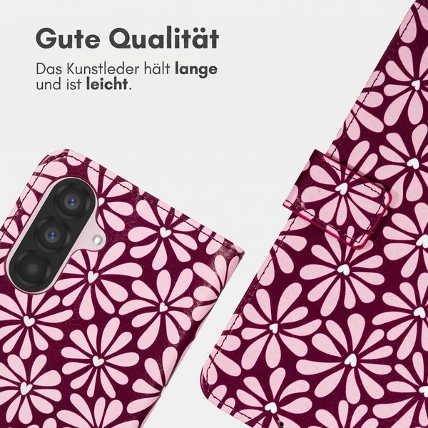 imoshion Design Klapphülle Samsung Galaxy A26 - Bloom Love Blush