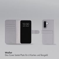 Accezz Edge abnehmbare Bookcase mit MagSafe Samsung Galaxy A27 (5G) - Grau