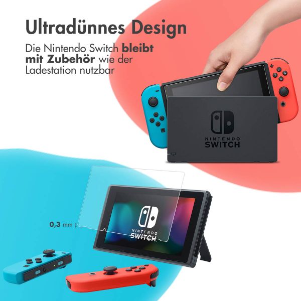 imoshion Screen Protector aus gehärtetem Glas Nintendo Switch