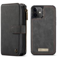 CaseMe Luxuriöse 2-in-1 Portemonnaie-Klapphülle iPhone 12 Mini