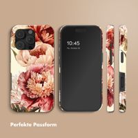 Selencia Vivid Back Cover Apple iPhone 16 Pro - Vintage Peony