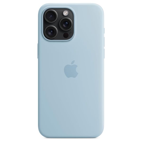 Apple Silikon-Case MagSafe Apple iPhone 15 Pro Max - Light Blue
