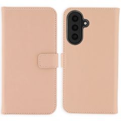 Selencia Echtleder Klapphülle Samsung Galaxy A57 (5G) - Hellrosa