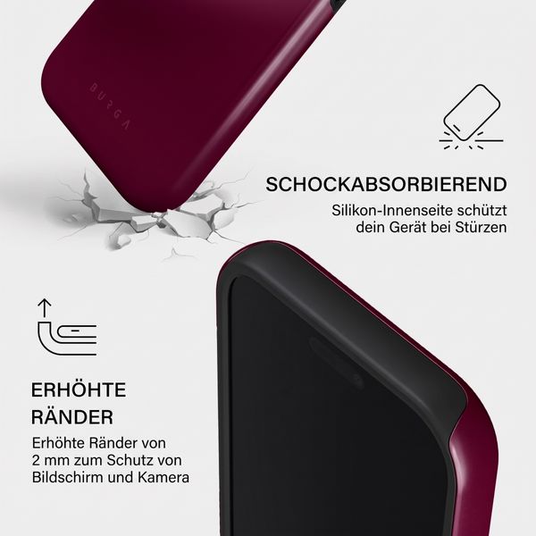 Burga Tough Back Cover MagSafe Apple iPhone 17 Pro Max - Dark Cherry