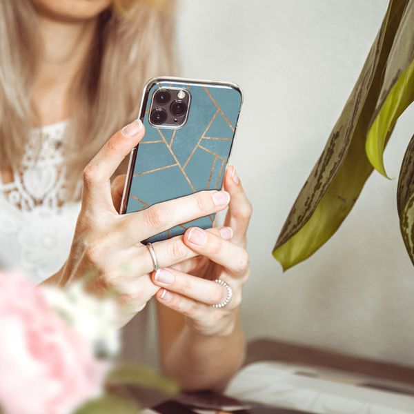 imoshion Design Hülle Apple iPhone SE (2016) / 5 / 5s - Blue Graphic