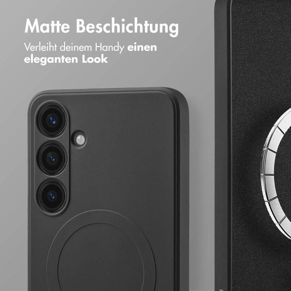 imoshion Color Back Cover mit MagSafe Samsung Galaxy S24 Plus - Schwarz