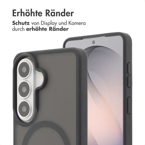 imoshion Color Guard Back Cover mit MagSafe Samsung Galaxy S26 - Schwarz