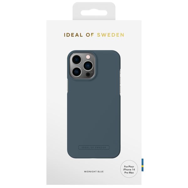 iDeal of Sweden Seamless Case Back Cover für das Apple iPhone 14 Pro Max - Midnight Blue