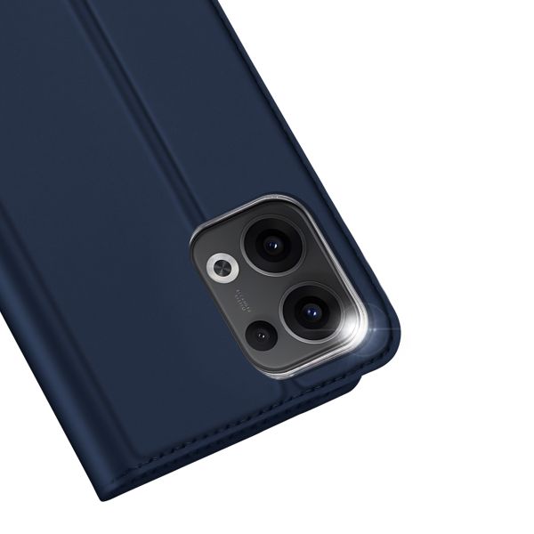 Dux Ducis Slim TPU Klapphülle für das Oppo Reno 13 - Dunkelblau