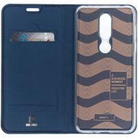 Dux Ducis Slim TPU Klapphülle Blau für das Nokia 7.1