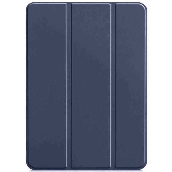 imoshion Trifold Klapphülle Apple iPad Pro 12.9 (2018/2020/2021/2022) - Dunkelblau