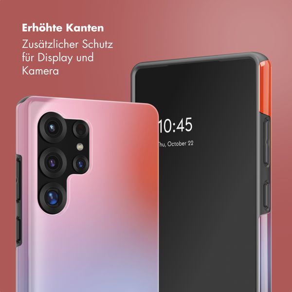 Selencia Vivid Back Cover Samsung Galaxy S25 Ultra - Gradient Soft Blush