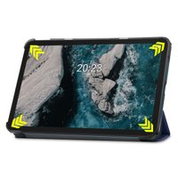 imoshion Trifold Klapphülle Nokia T20 - Dunkelblau
