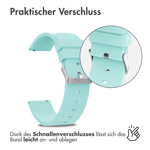 imoshion Silikonband - 24-mm-Universalanschluss - Blau