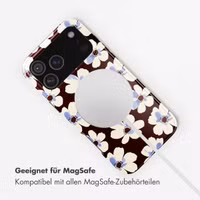 Selencia Vivid Rückabdeckung mit MagSafe Apple iPhone 17 Pro Max - Choco Flower Pop