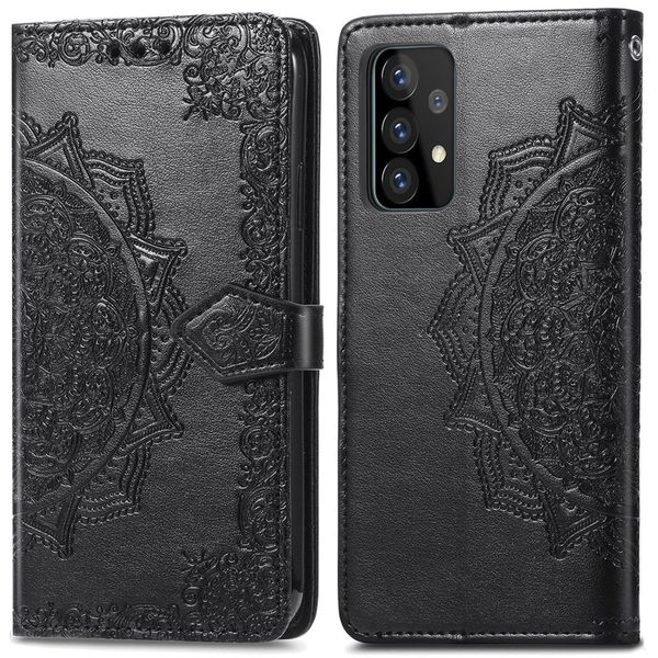 imoshion Mandala Klapphülle Samsung Galaxy A72 - Schwarz