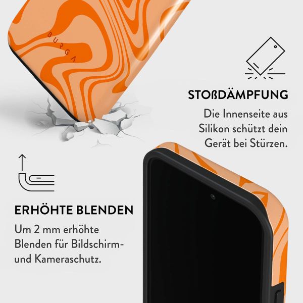 Burga Tough Back Cover für das iPhone 15 Pro Max - High Vibrations