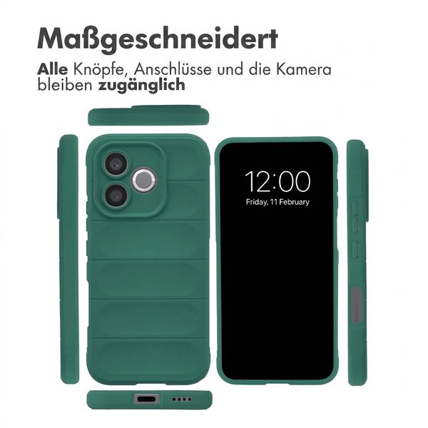 imoshion EasyGrip Backcover Honor 600 Lite - Dunkelgrün