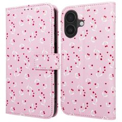 imoshion Design Klapphülle Apple iPhone 16 - Blush Berries