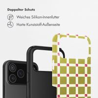 Selencia Vivid Back Cover Apple iPhone 18 Pro / 17 Pro - Check This Olive
