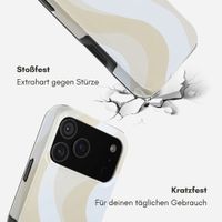 Selencia Vivid Back Cover Apple iPhone 18 Pro Max - Desert Waves Beige