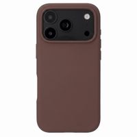 Accezz Liquid Silikoncase mit MagSafe Apple iPhone 18 Pro Max / 17 Pro Max - New Tea Brown