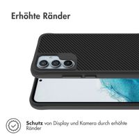 imoshion Rugged Hybrid Carbon Case für das Samsung Galaxy A54 (5G) - Schwarz