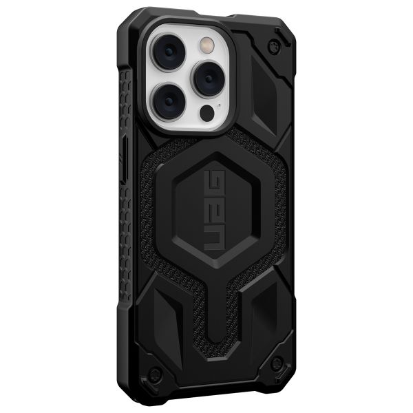 UAG Monarch Backcover MagSafe für das Apple iPhone 14 Pro - Kevlar Black