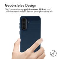 imoshion Brushed Back Cover Samsung Galaxy A57 (5G) - Blau