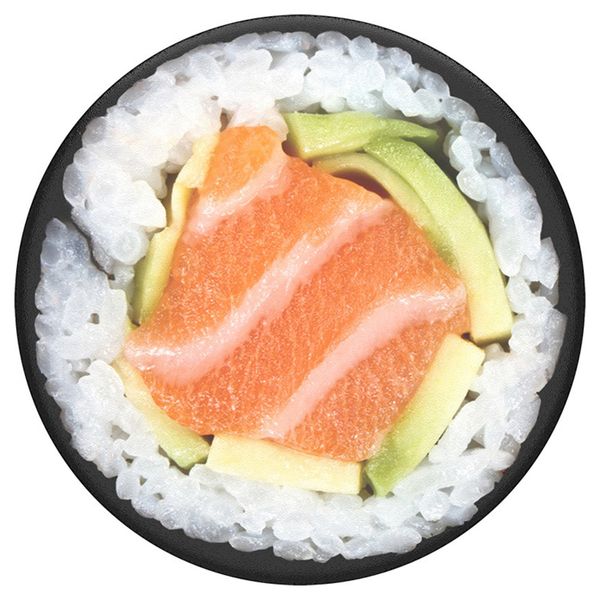 PopSockets PopGrip - Abnehmbar - Salmon Roll