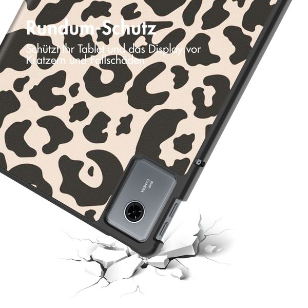imoshion Design Trifold Klaphülle Lenovo Idea Tab - Leopard