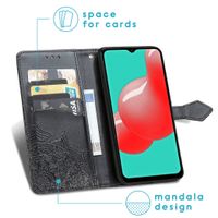 imoshion Mandala Klapphülle Samsung Galaxy A32 (5G) - Schwarz