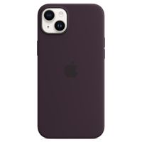 Apple Silikon-Case MagSafe für das iPhone 14 Plus - Elderberry