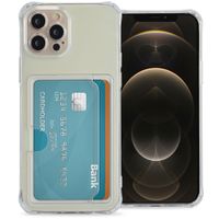 imoshion Soft Case Back Cover mit Kartenhalter für das Apple iPhone 12 Pro - Transparent