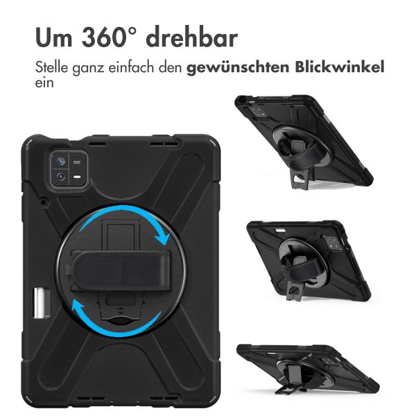 imoshion Tablet Cover mit Handriemen Xiaomi Pad 6 / 6 Pro - Schwarz