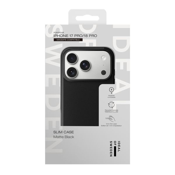 iDeal of Sweden Schlanke MagSafe-Hülle Apple iPhone 18 Pro / 17 Pro - Matte Black
