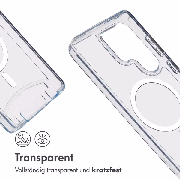 imoshion MagSafe Hülle mit abnehmbarem Band Samsung Galaxy S24 Ultra / S25 Ultra - Transparent