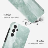 Selencia Vivid Back Cover Samsung Galaxy A15 (5G) - Marble Grayed Jade