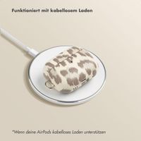 Selencia Sabi Case Apple AirPods Pro 3 - Leopardenmuster - Soft Ivory