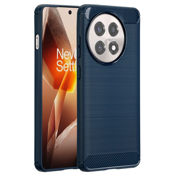 imoshion Brushed Back Cover OnePlus 13R - Dunkelblau