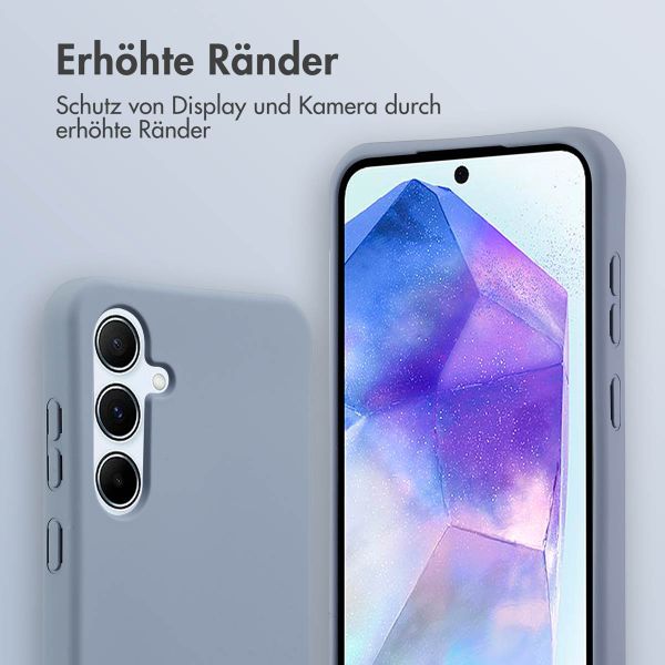 imoshion Color Backcover mit abtrennbarem Band Samsung Galaxy A55 - Ash Blue