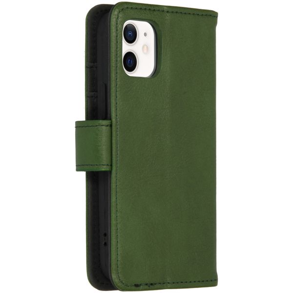 imoshion Luxuriöse Klapphülle Apple iPhone 12 Mini - Grün