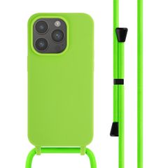 imoshion SilikonHülle mit Band Apple iPhone 14 Pro - Fluor Groen