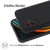 Accezz Color TPU Hülle Samsung Galaxy Xcover 7 Pro - Schwarz